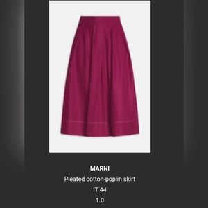 Marni Cotton midi skirt! Like new.